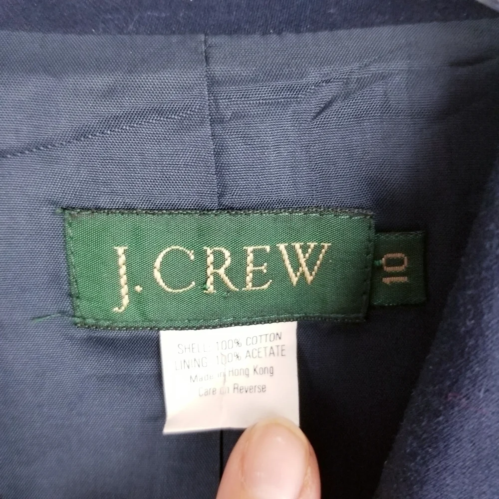 J. Crew Navy Blue Blazer